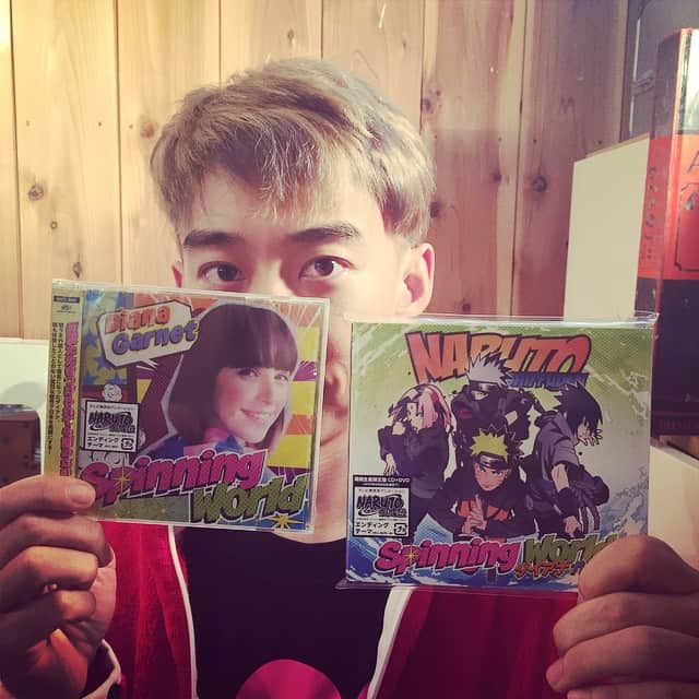 井上ジョーのインスタグラム：「NARUTO anime new ending song "Spinning World" #naruto」