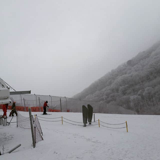 キム・ジェウクさんのインスタグラム写真 - (キム・ジェウクInstagram)「It's snowing in muju #skiing #lunarnewyeareve」2月18日 13時11分 - jaeuckkim