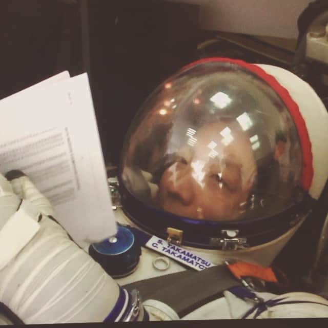 のインスタグラム：「I passed Soyuz Life Support System examination!ソユーズライフサポートシステムの試験に全問正解で合格しました！よかったあ😅」