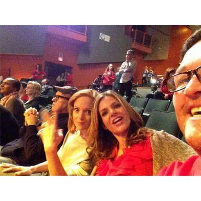ジェイマ・メイズさんのインスタグラム写真 - (ジェイマ・メイズInstagram)「At #Glee today with #JessalynGilsig and #DotMarieJones」2月23日 12時53分 - jaymasmays