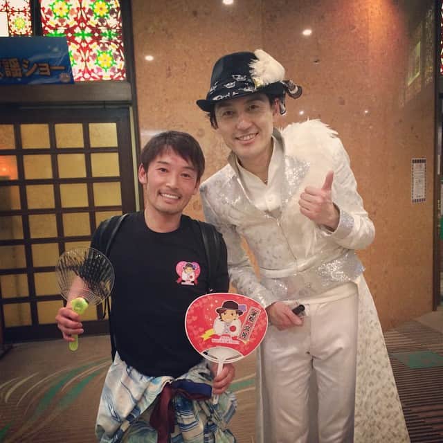 後藤浩輝のインスタグラム：「公演後、プリンスと‼️楽しかった*\(^o^)/*」