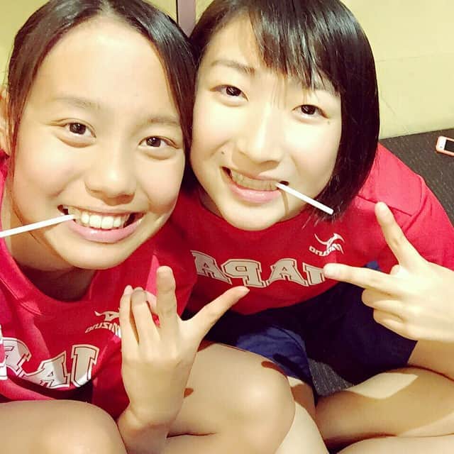 池江璃花子のインスタグラム：「1日目終わった〜ルナもベスト出たし、りかこも、ほんのちょいベスト出たからいちふりくだくだだったけど、楽しかった♪ 明日は本命だからまたベスト出せるように頑張ろう😤」
