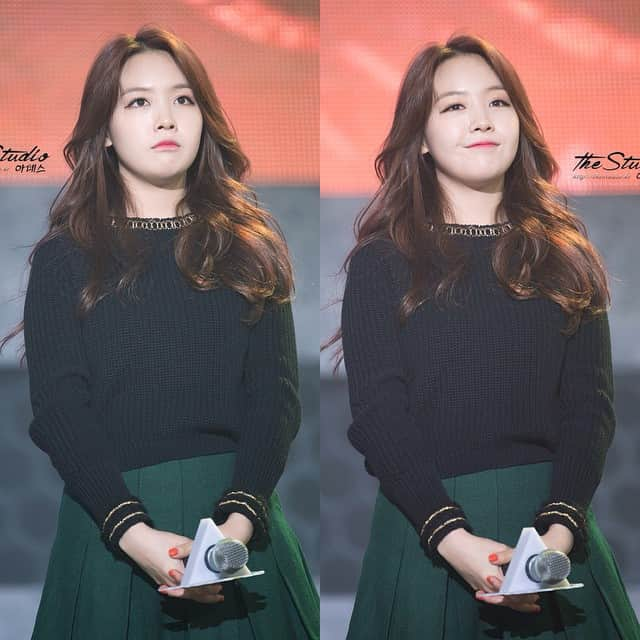 ミナ（Minah）のインスタグラム：「[FANTAKEN] 150215 Minah at Sudden Attack Super Festival Busan. (cr:the studio)」